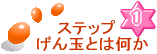 げん玉の解説、ポイントのためかた